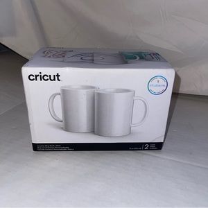 Cricut Mug Press Ceramic Mug Blank 15oz 2/Pkg-White - 2007823